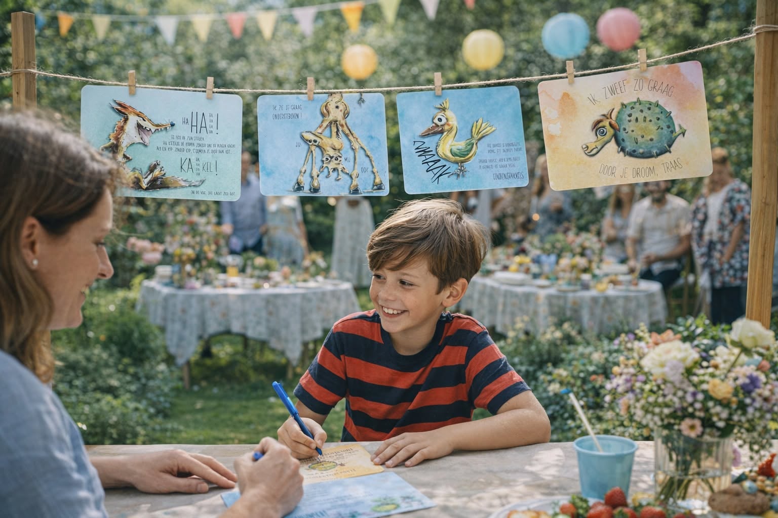 Kinderfeest met Studio Bok kaarten